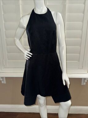 Stylestalker Long Beach Flare Dress Black